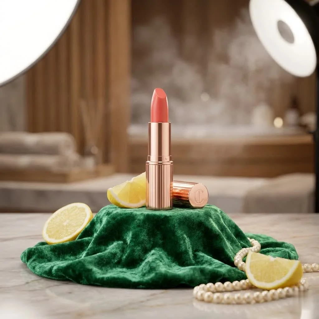 Clinique Black Honey Almost Lipstick tube and swatch