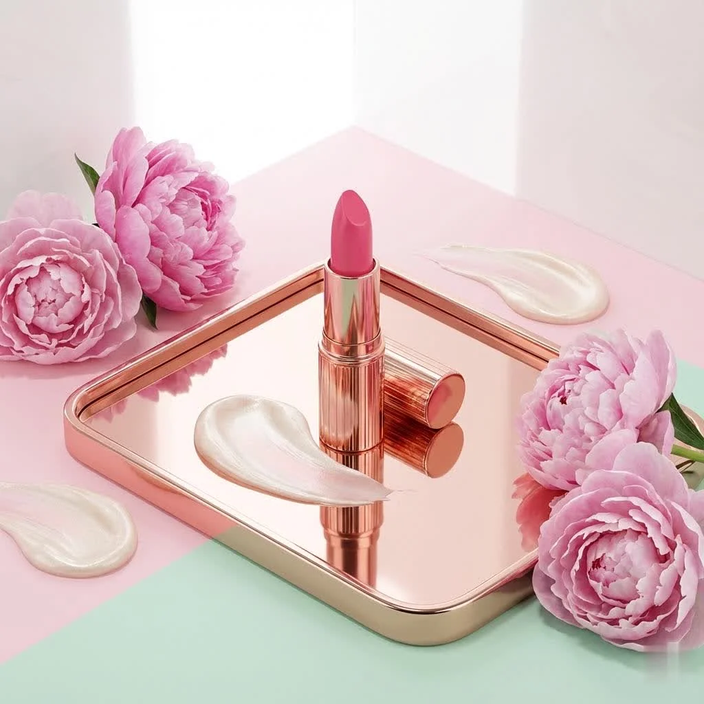 Charlotte Tilbury Pillow Talk lipstick bullet and packaging